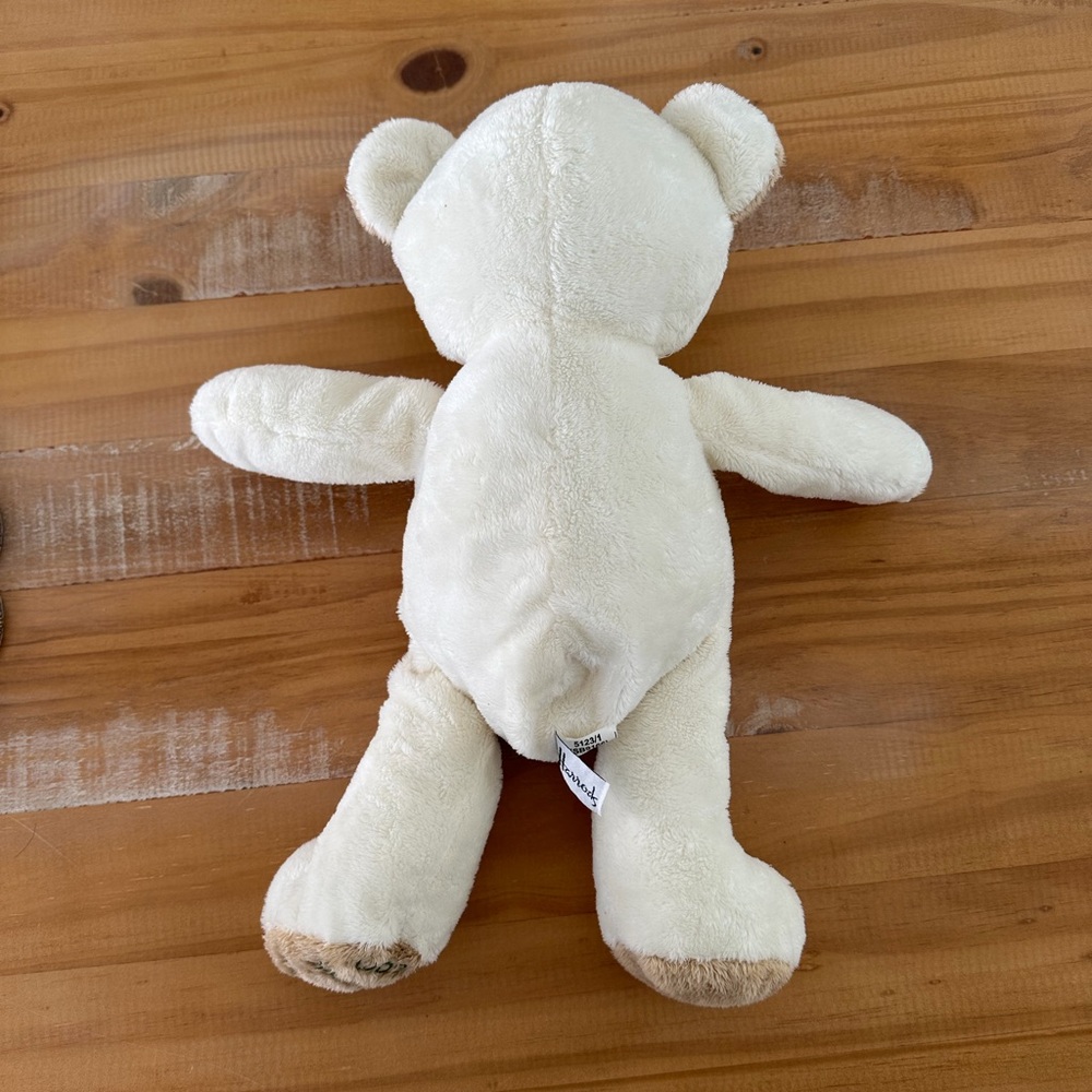 Harrods “My First Harrods” Teddy Bear Light Tan Cream/Ivory UK London 15” - Picture 10 of 16